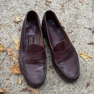American Gentleman Vintage Leather Loafers